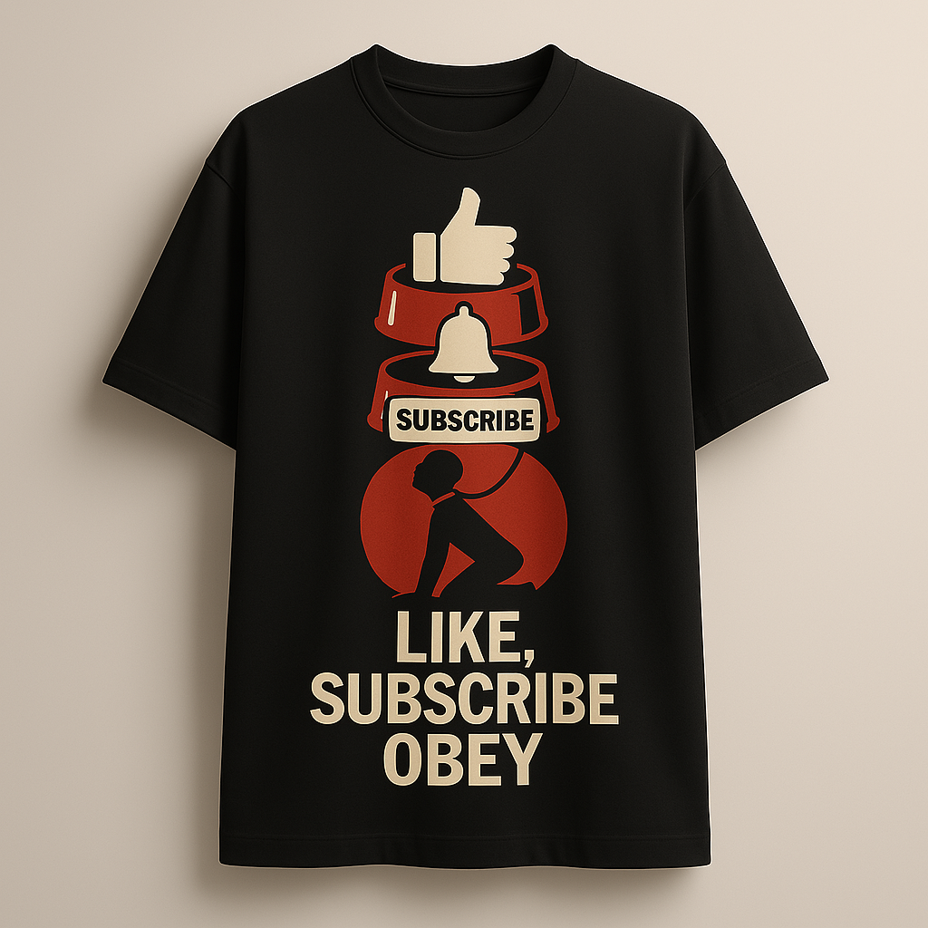 Like, Subscribe, Obey™ – Você Está Sendo Treinado