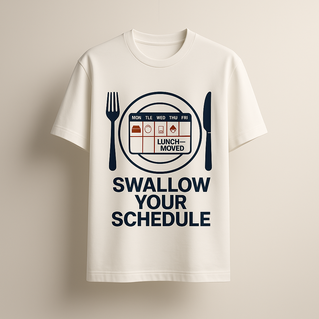 Swallow Your Schedule™ – Digest the Grind
