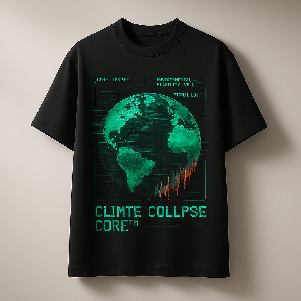 Climate Collapse Core™ – Sinal perdido, humanidade também