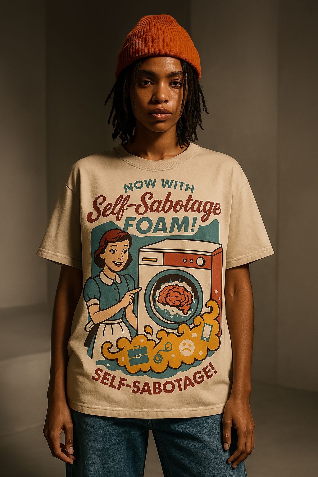 Self-Sabotage Foam™ – Espume, duvide, repita.